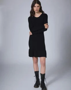 Femme Manoush Robes^Robe courte Petite Côte noire
