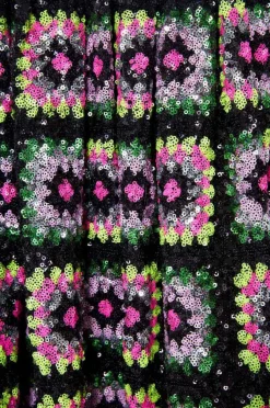 Femme Manoush Robes^Robe Crochet Paillette & Sequins multicolore