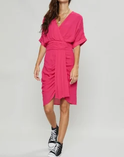 Femme Suncoo Robes^Robe Cyriele rose fushia