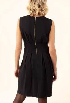 Femme Bleu Blanc Rouge Robes^Robe Dhelia noir