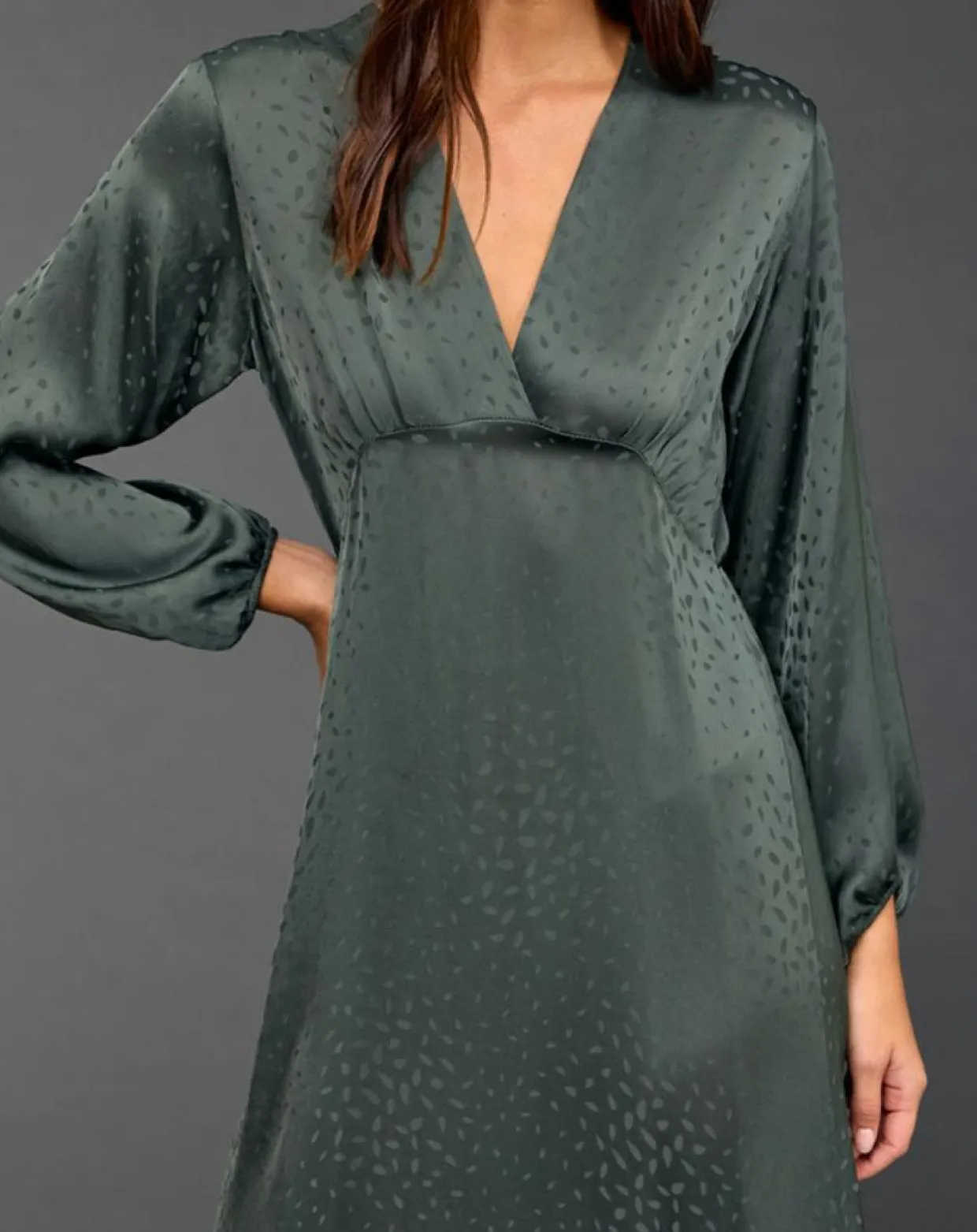 Femme Lauren Vidal Robes^Robe Eliza verte
