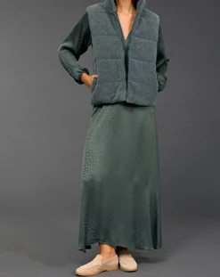 Femme Lauren Vidal Robes^Robe Eliza verte