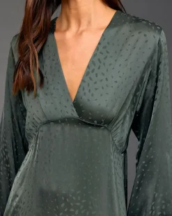 Femme Lauren Vidal Robes^Robe Eliza verte