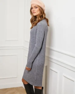 Femme Fleur de cachemire Robes^Robe Emma grise