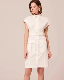 Robe en coton blanche-Tara Jarmon Discount