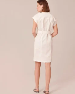 Robe en coton blanche-Tara Jarmon Discount