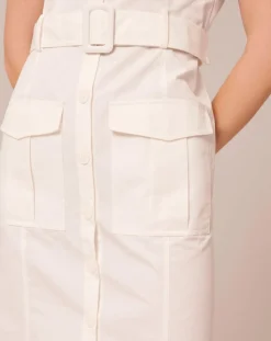 Robe en coton blanche-Tara Jarmon Discount