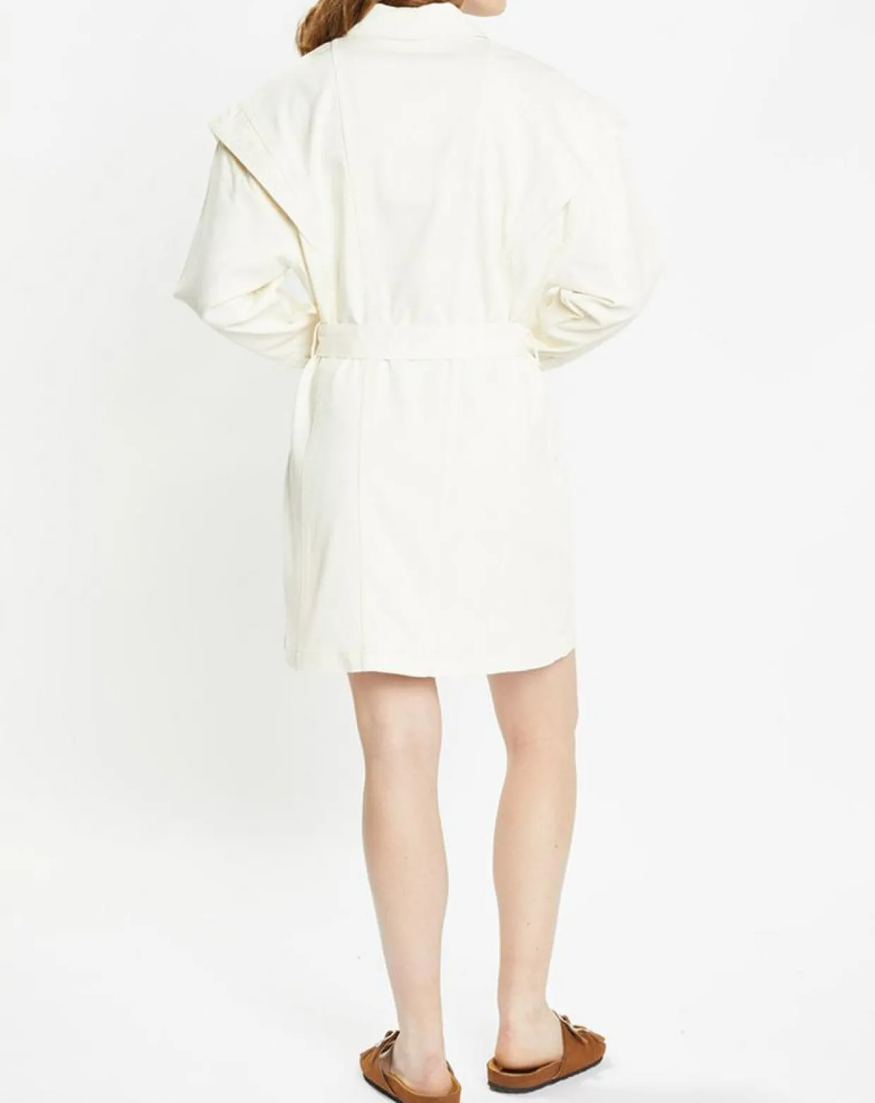 Femme Galeries Lafayette Robes^Robe en Denim Patti écrue