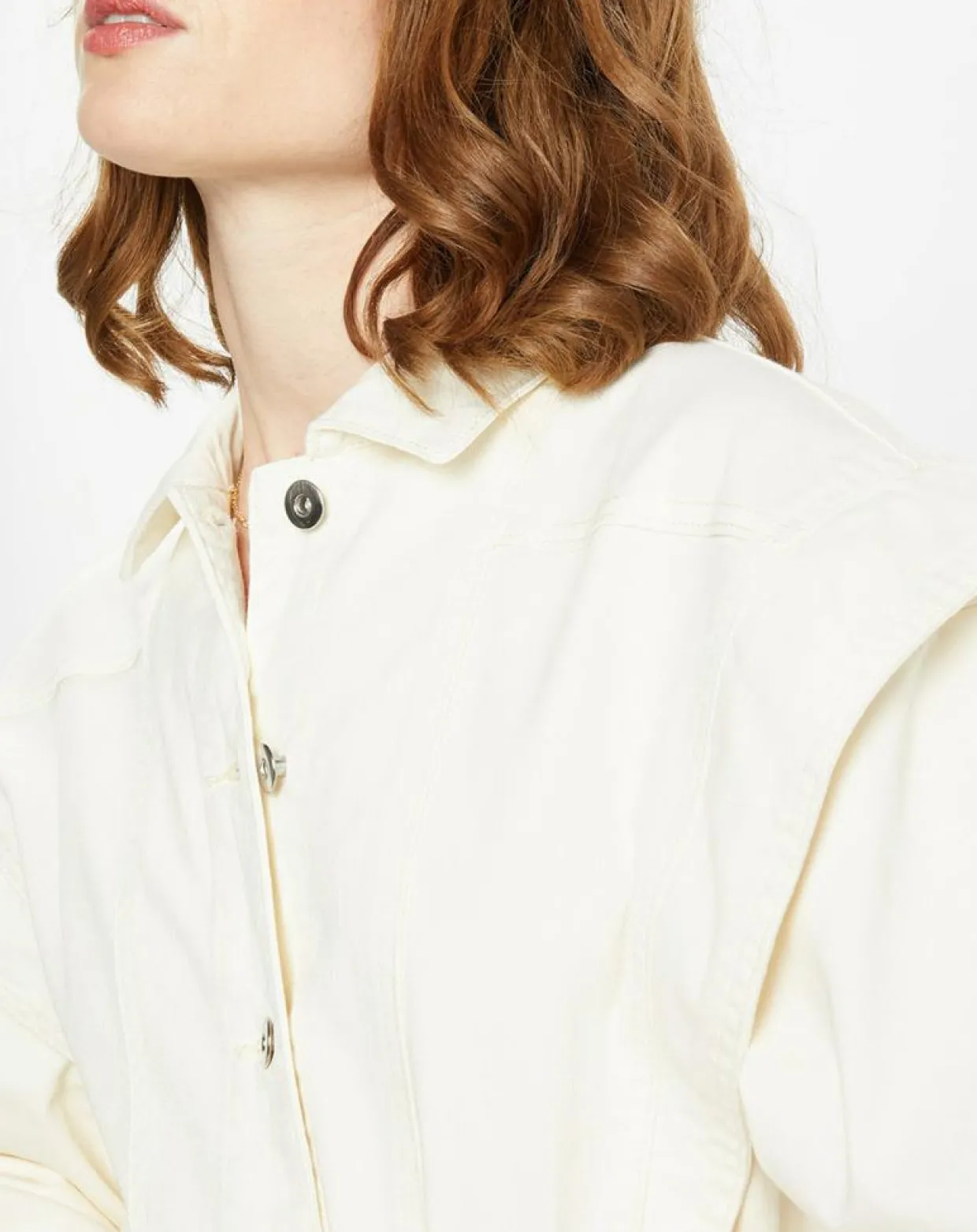 Femme Galeries Lafayette Robes^Robe en Denim Patti écrue