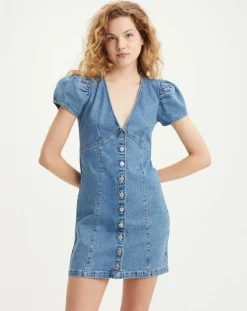 Robe en jean courte Erin 90's bleue-Levi's® Outlet