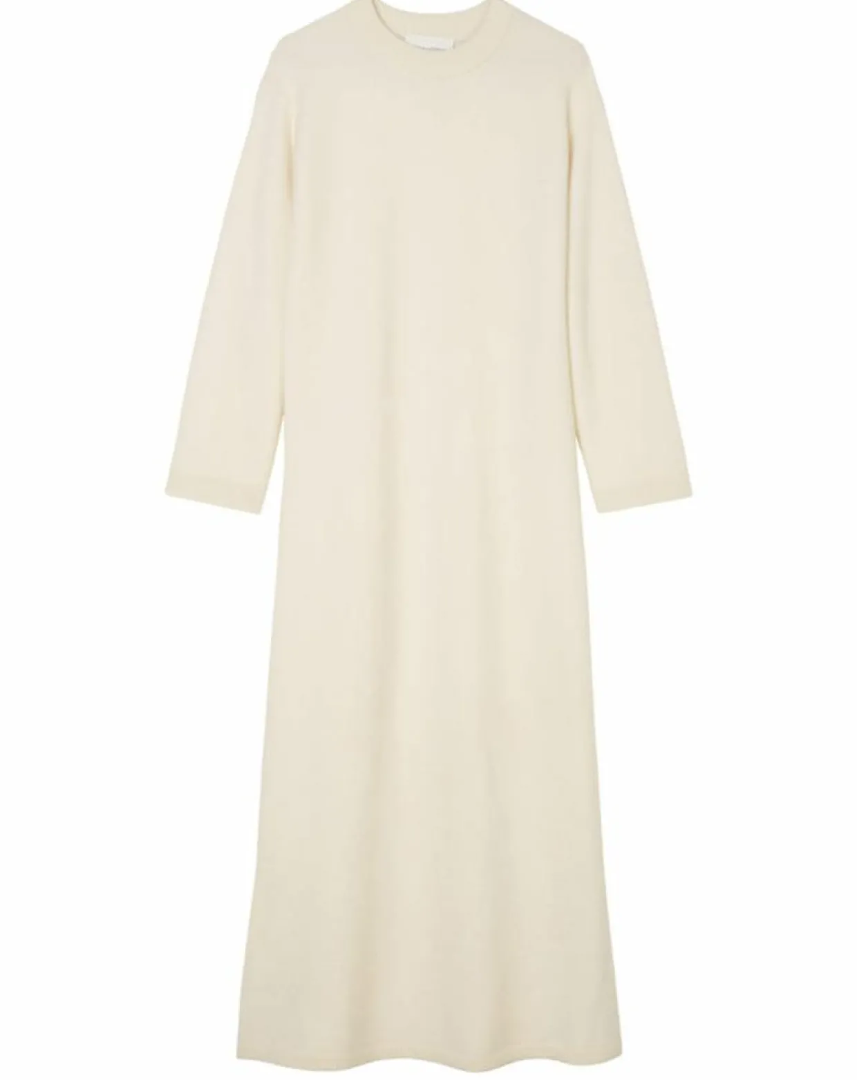 Robe en Laine mélangée maxi longue écru-Marc O'Polo Clearance