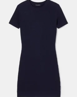 Robe en maille fantaisie nocturne-Tara Jarmon New