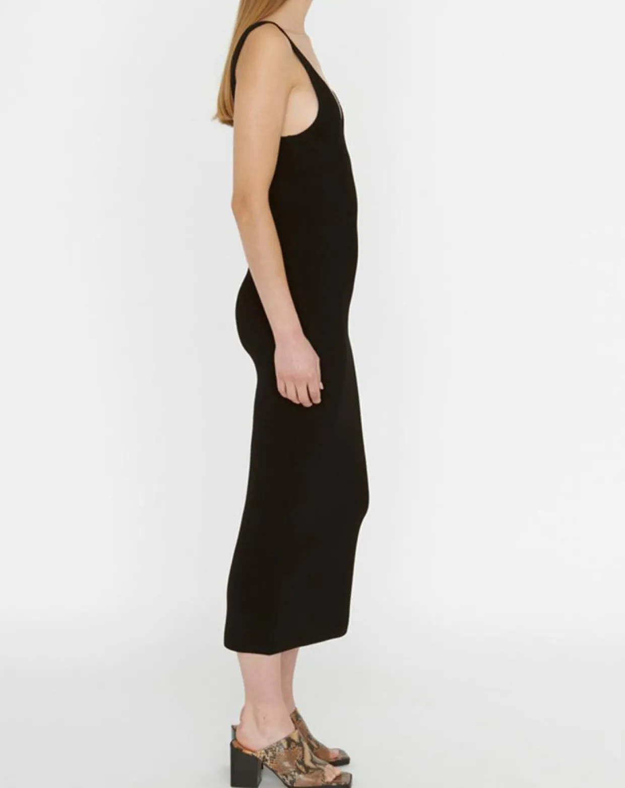 Robe en maille Remir noire-Zapa New
