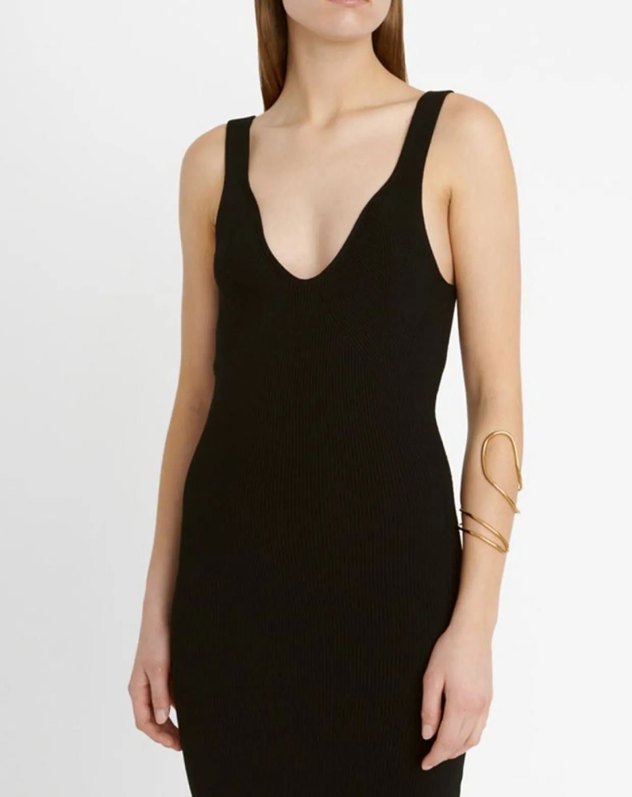 Robe en maille Remir noire-Zapa New