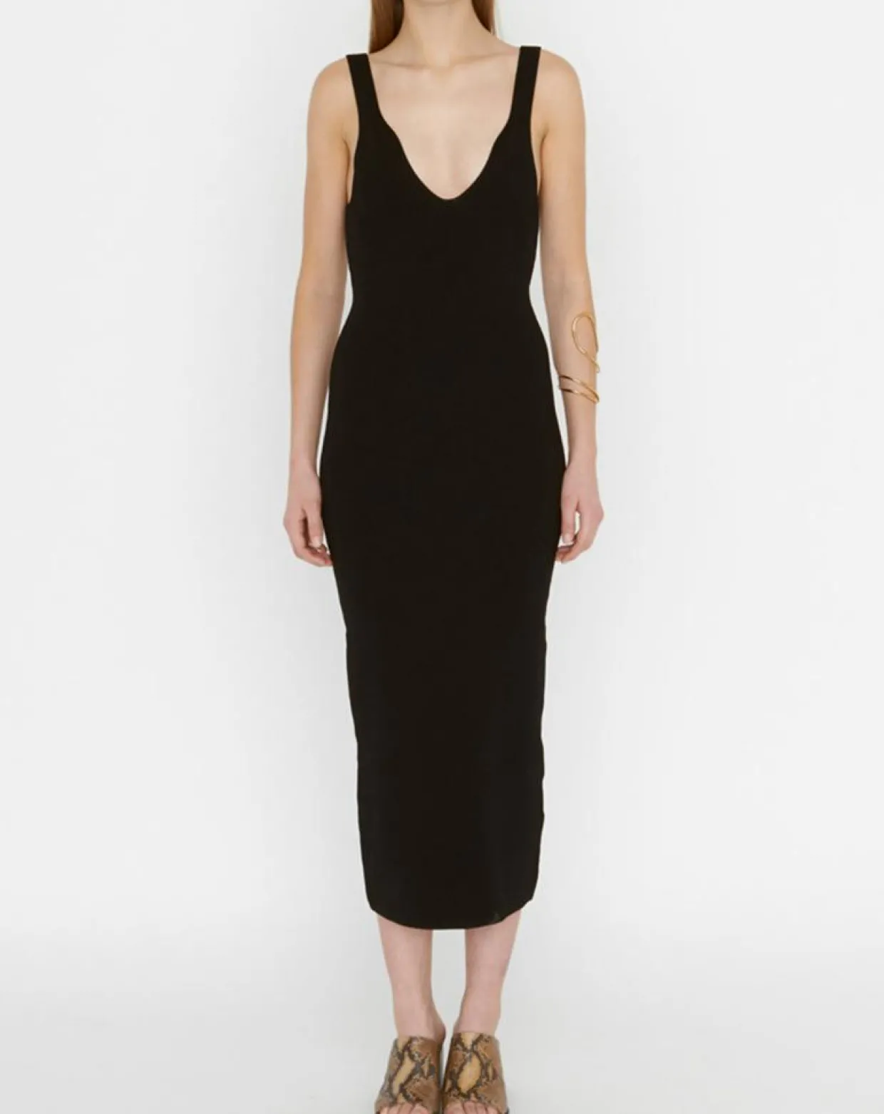 Robe en maille Remir noire-Zapa New