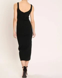 Robe en maille Remir noire-Zapa New