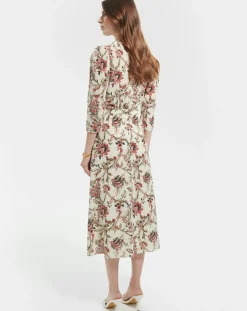 Femme Zapa Robes^Robe en Soie mélangée Roanita imprimée