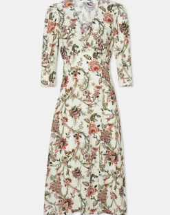 Femme Zapa Robes^Robe en Soie mélangée Roanita imprimée