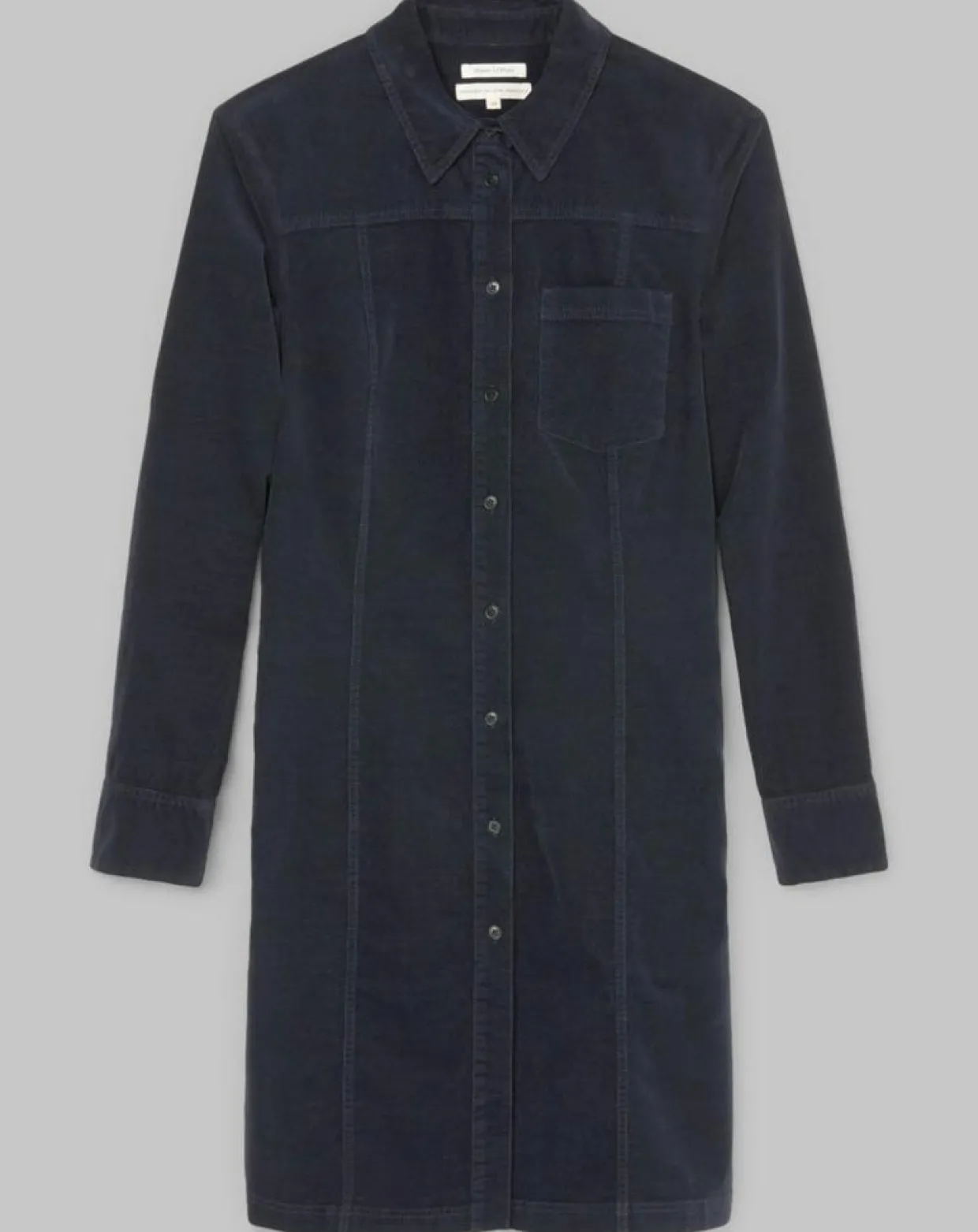 Robe en Velours côtelé bleu marine-Marc O'Polo Best
