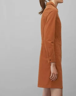 Robe en Velours Milleraies marron-Marc O'Polo Best