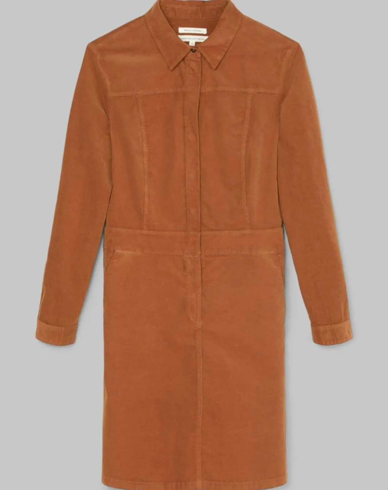 Robe en Velours Milleraies marron-Marc O'Polo Best