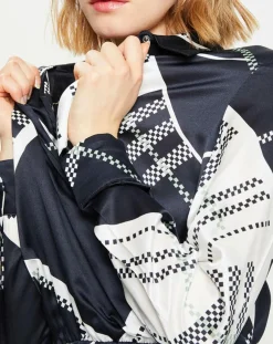 Femme Marc O'Polo Robes^Robe en Viscose & Soie imprimée multicolore