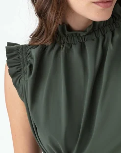 Femme Indies Robes^Robe Eta kaki