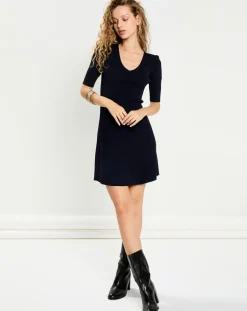Robe Evaelle marine-La Petite Etoile Sale