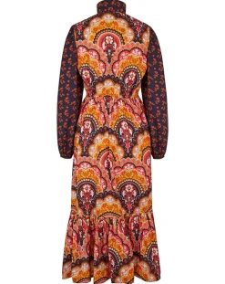 Robe Fall Winter Mix imprimée rose/multicolore-Manoush Sale