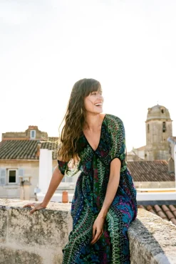Robe Feerie bleu-Bleu Blanc Rouge Outlet