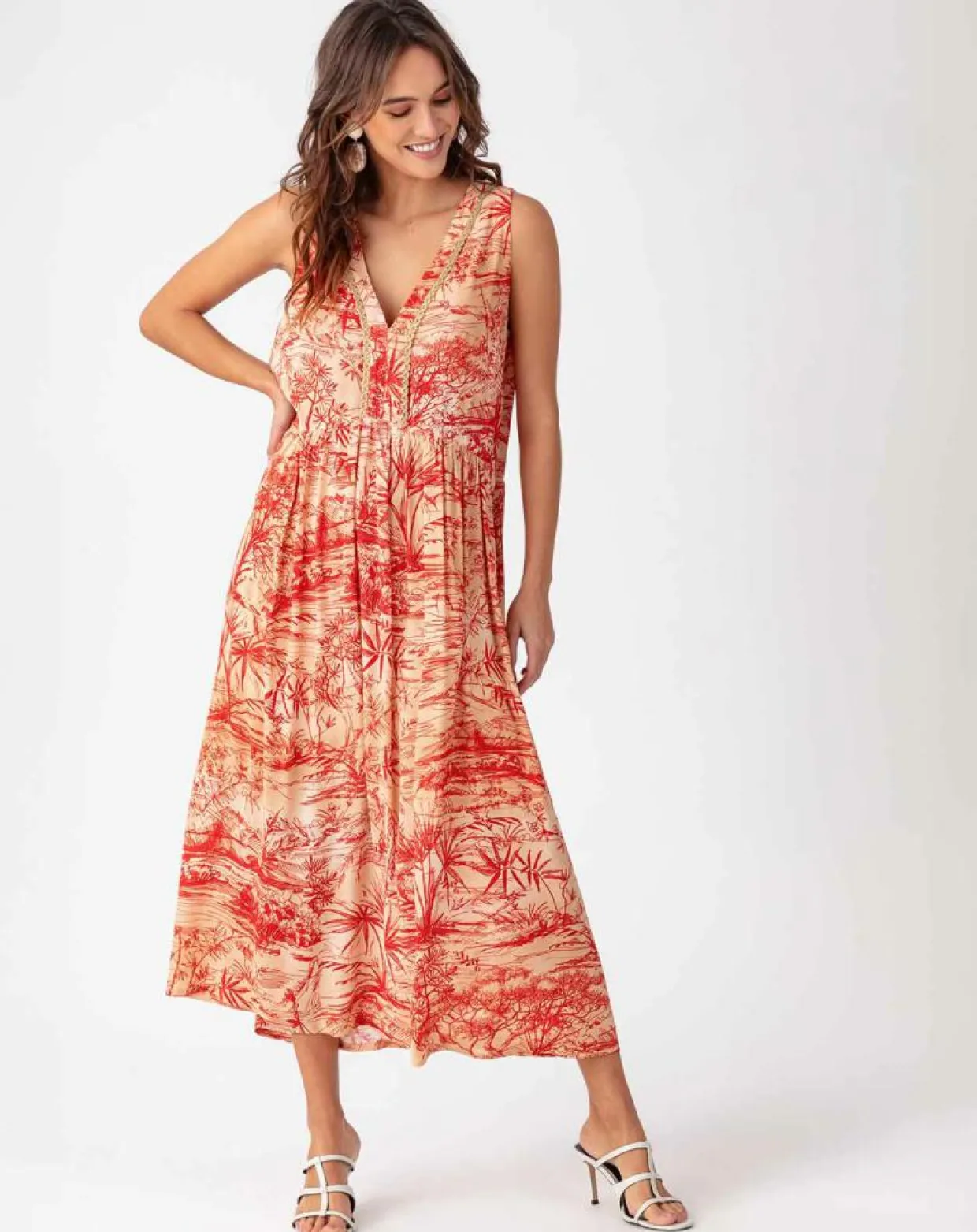 Robe Fimie rouge-Bleu Blanc Rouge Online