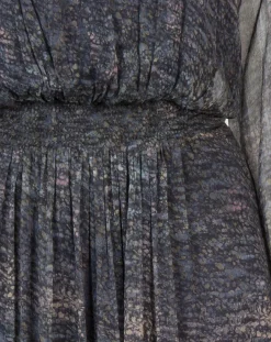 Femme Mare di Latte Robes^Robe Giulietta granit encre