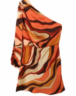 Robe impimée Camille orange-See u Soon Discount