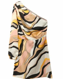 Robe imprimée Camille grise-See u Soon Best