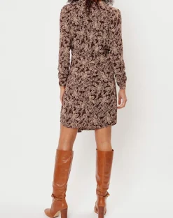 Femme See u Soon Robes^Robe imprimée floral Luna bordeaux
