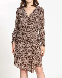 Femme See u Soon Robes^Robe imprimée floral Luna bordeaux