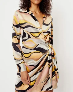 Robe imprimée Margot grise-See u Soon Sale