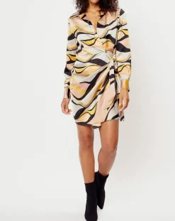 Robe imprimée Margot grise-See u Soon Sale