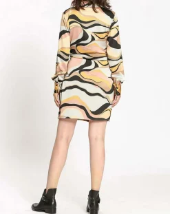 Robe imprimée Margot grise-See u Soon Sale