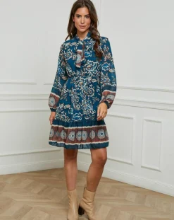 Femme Alice & Charlotte Robes^Robe imprimée mi-longue Charlie canard