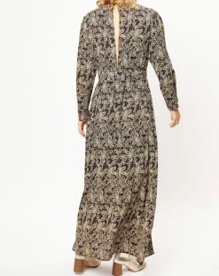 Femme See u Soon Robes^Robe imprimée Noémie noire