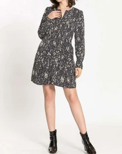 Femme See u Soon Robes^Robe imprimée Sarah bleue