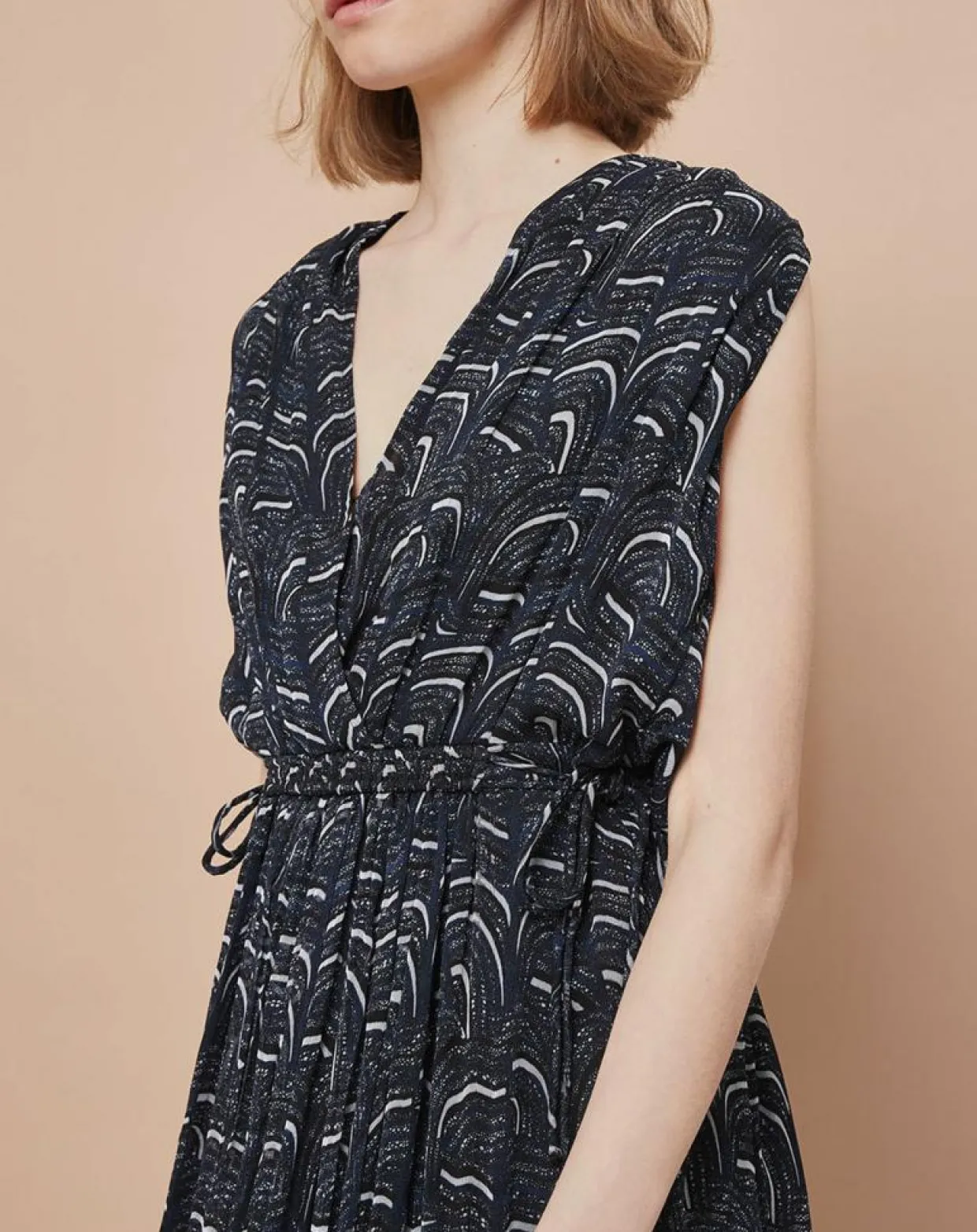 Robe Josepha vague bleue-Mare di Latte Discount