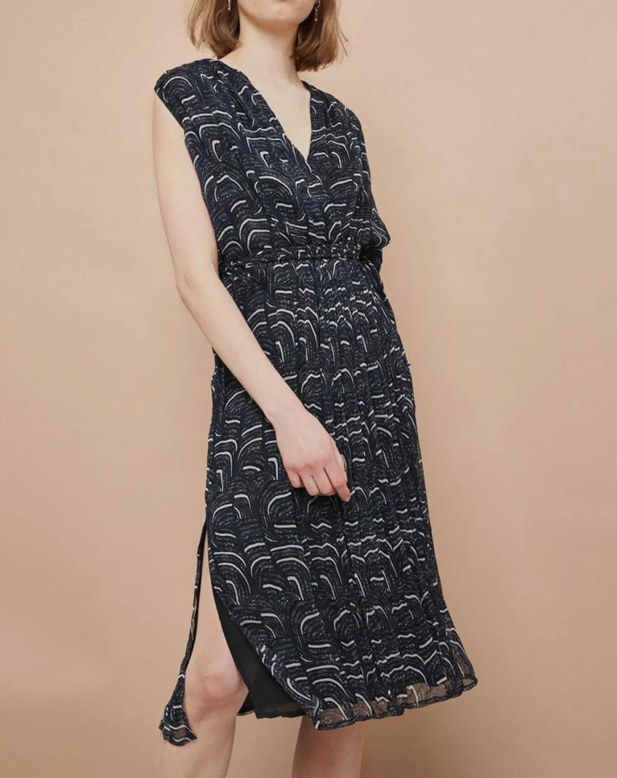 Robe Josepha vague bleue-Mare di Latte Discount