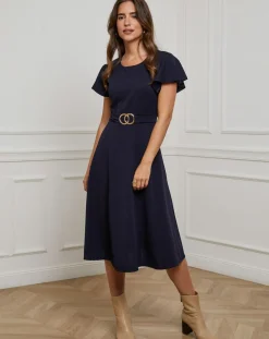 Femme Alice & Charlotte Robes^Robe Judith marine