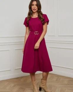 Femme Alice & Charlotte Robes^Robe Judith prune
