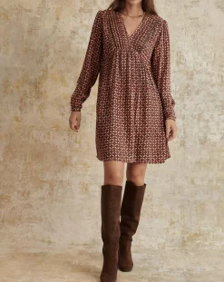 Femme Garance Paris Robes^Robe Kate marron