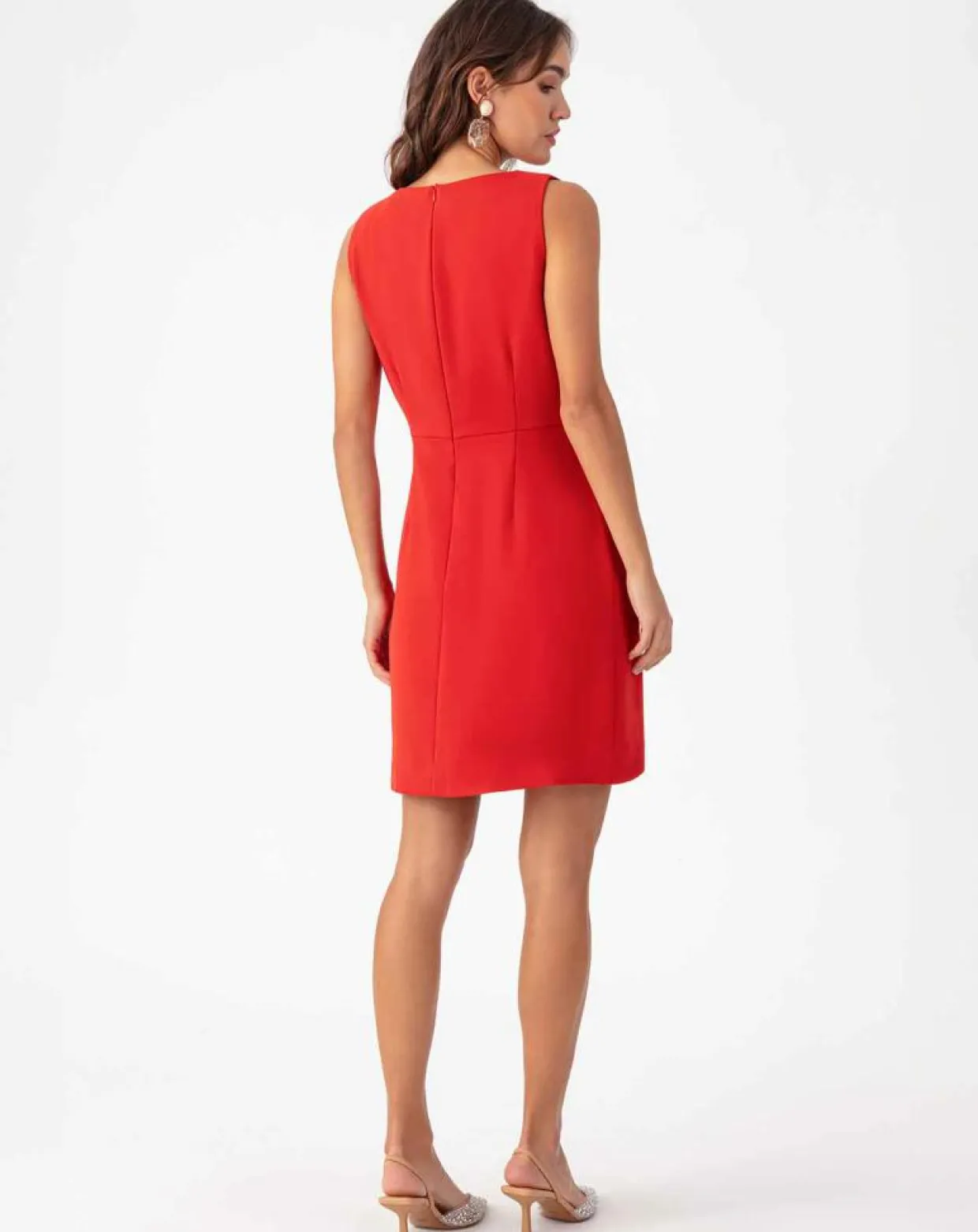 Femme Bleu Blanc Rouge Robes^Robe Kimi terre de sienne