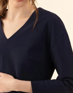 Femme Indies Robes^Robe Laetitia marine