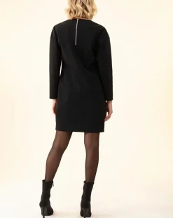 Robe Laetitia noire-Indies Outlet